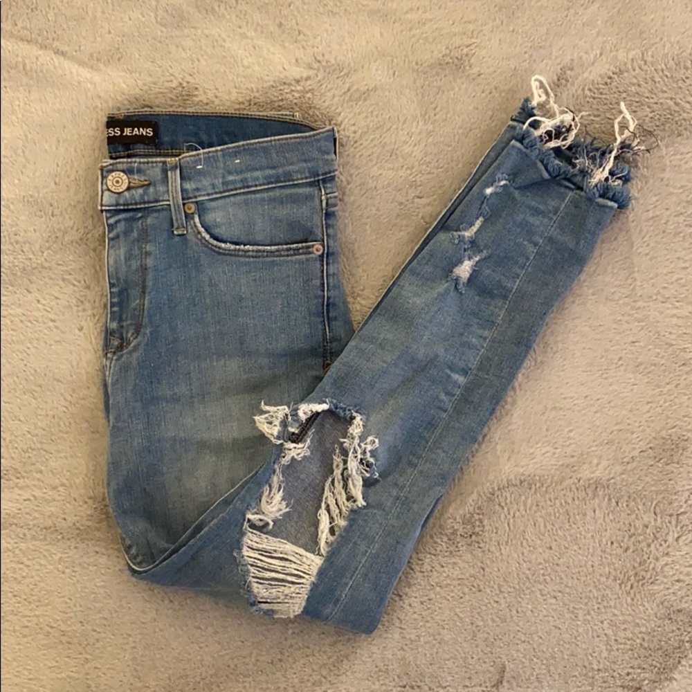 Express High Waisted Jeans